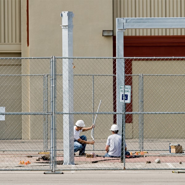 how much time can i lease the temporary fence for my construction site or event in Village Green New York